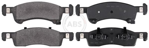 set placute frana,frana disc ABS 38934