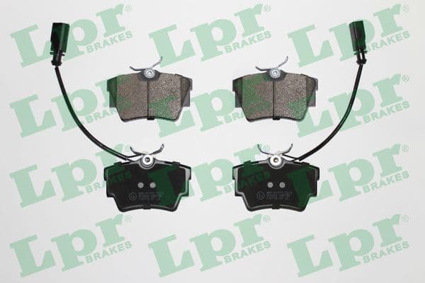 set placute frana,frana disc LPR 05P786