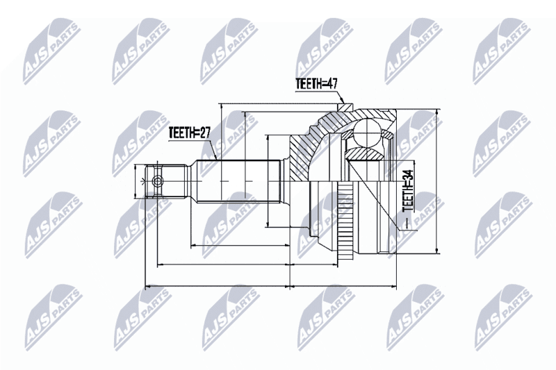 Set articulatie, planetara NTY NPZ-HY-509