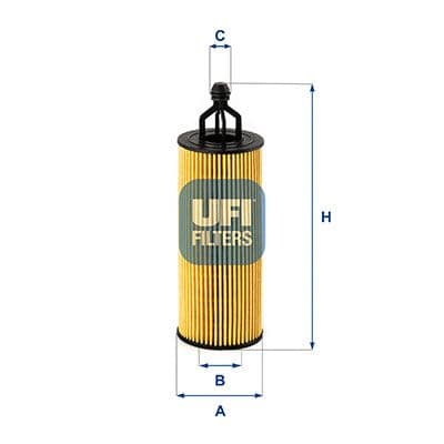 Filtru ulei UFI 25.251.00