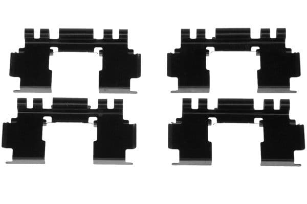 Set accesorii, placute frana TRW PFK476