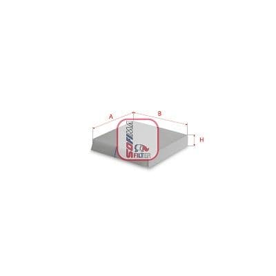 Filtru, aer habitaclu SOFIMA S 3523 C