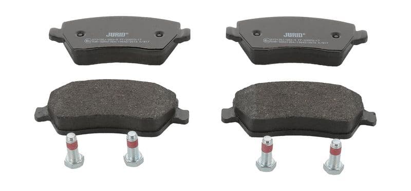 set placute frana,frana disc JURID 573125J