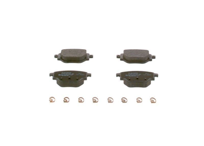 set placute frana,frana disc BOSCH 0 986 424 988