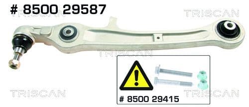 Brat, suspensie roata TRISCAN 8500 29587