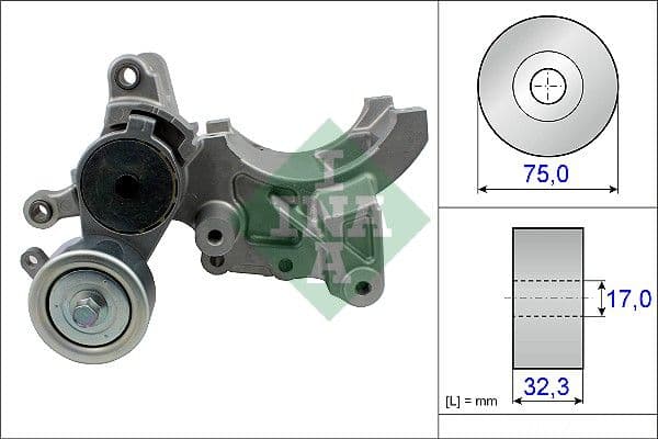 Intinzator curea, curea distributie Schaeffler INA 534 0452 10