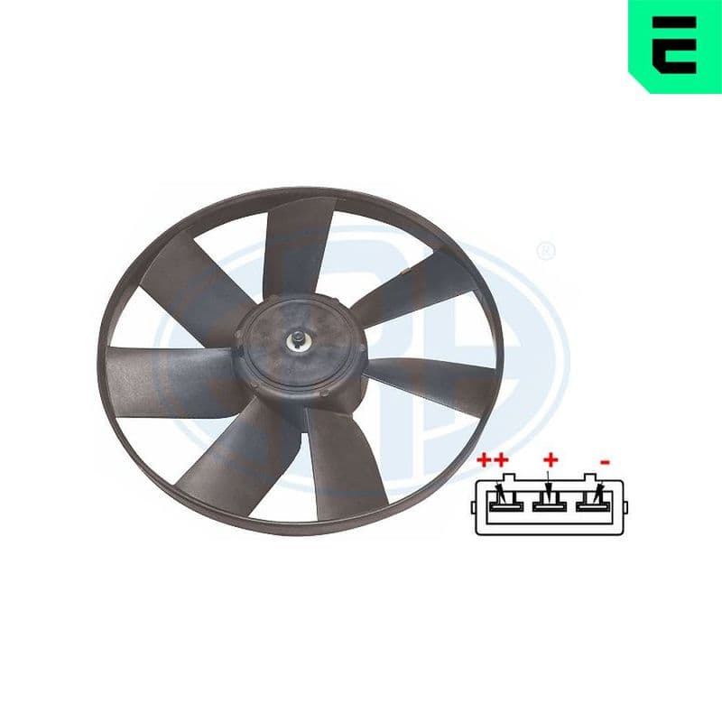 Ventilator, radiator ERA 352048