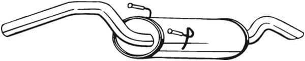 Toba esapament finala BOSAL 148-265