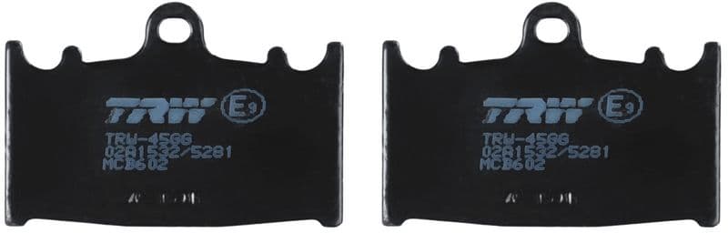 set placute frana,frana disc TRW Organic Allround MCB602