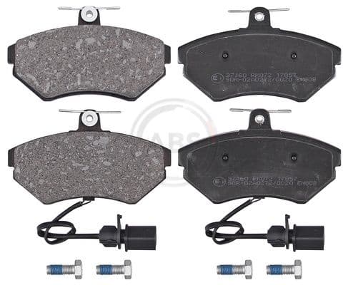 set placute frana,frana disc ABS 37160