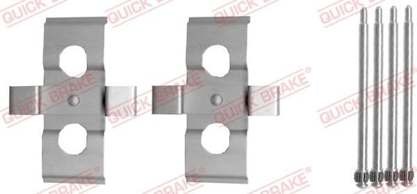 Set accesorii, placute frana QUICK BRAKE 109-1635