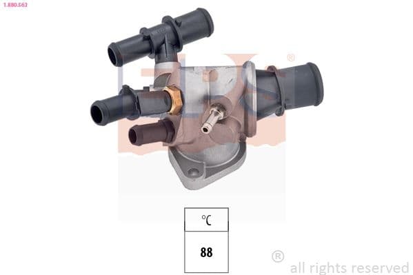 termostat,lichid racire EPS Made in Italy - OE Equivalent 1.880.563