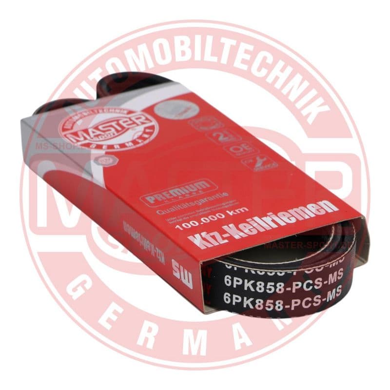 Curea transmisie cu caneluri MASTER SPORT 6PK858-PCS-MS