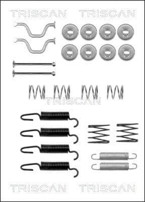 set accesorii, saboti frana parcare TRISCAN 8105 132590
