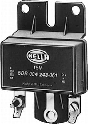 Regulator, alternator HELLA 5DR 004 243-051