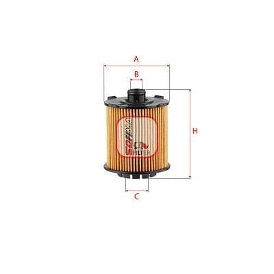 Filtru ulei SOFIMA S 1VCC PE