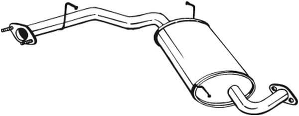 Toba esapament finala BOSAL 169-219