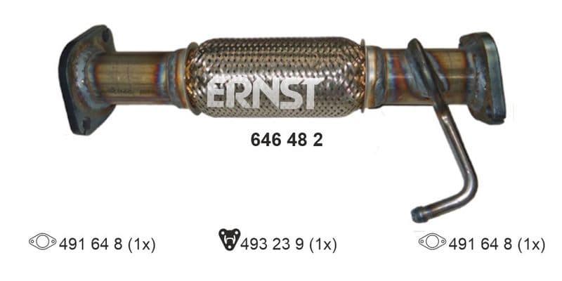 Racord evacuare ERNST 646482
