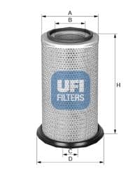 Filtru aer UFI 27.454.00