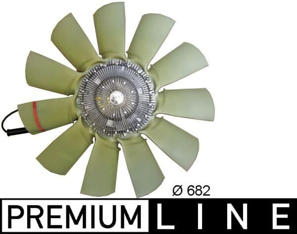 Ventilator, radiator MAHLE BEHR *** PREMIUM LINE *** CFF 480 000P