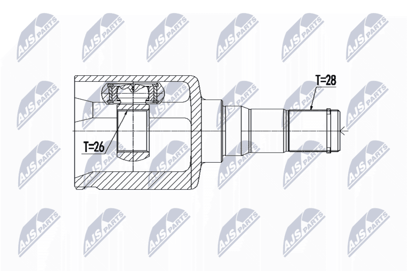 Set articulatie, planetara NTY NPW-VV-070