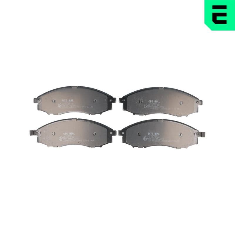 set placute frana,frana disc OPTIMAL BP-12402