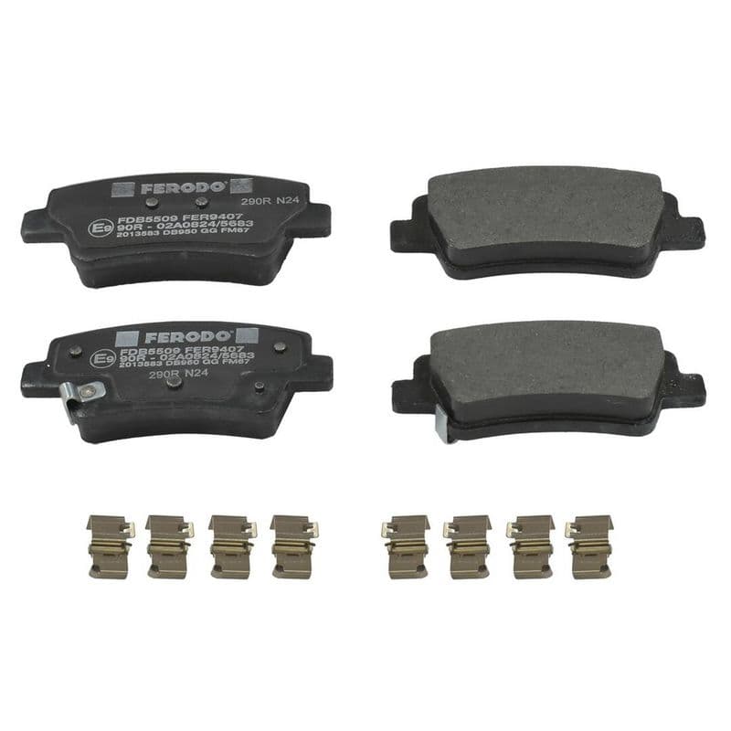 set placute frana,frana disc FERODO PREMIER ECO FRICTION FDB5509