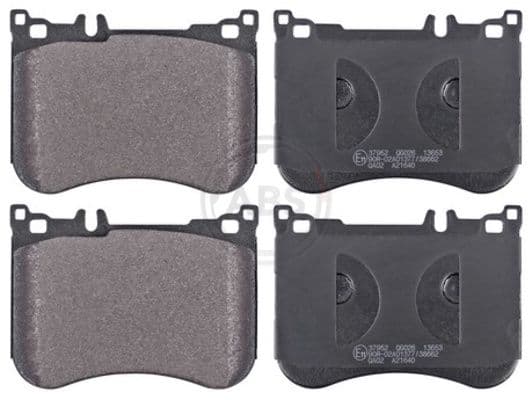 set placute frana,frana disc ABS 37952