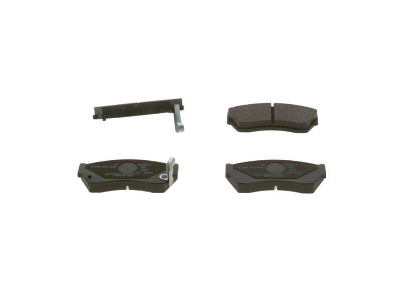 set placute frana,frana disc BOSCH 0 986 493 340