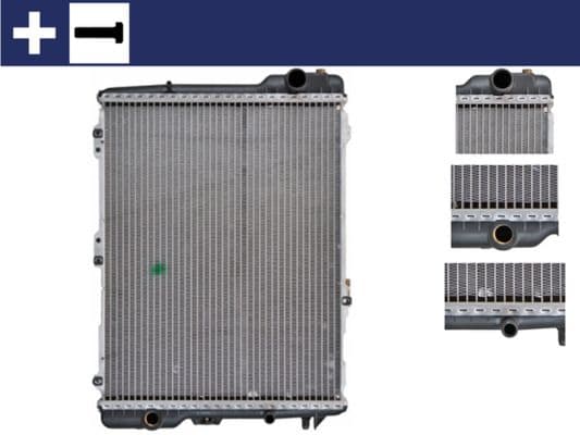 Radiator, racire motor MAHLE BEHR CR 254 000S