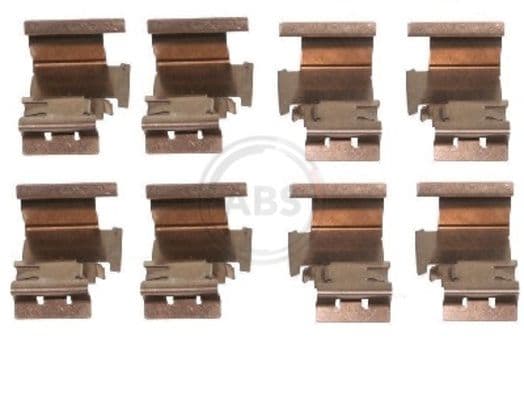 Set accesorii, placute frana ABS 1298Q