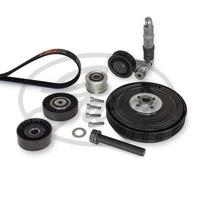 Set curea transmisie cu caneluri GATES Micro-V® K116PK2000