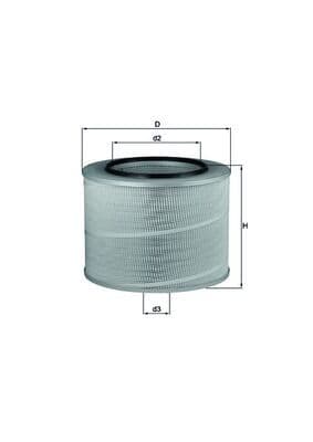 Filtru aer MAHLE LX 506