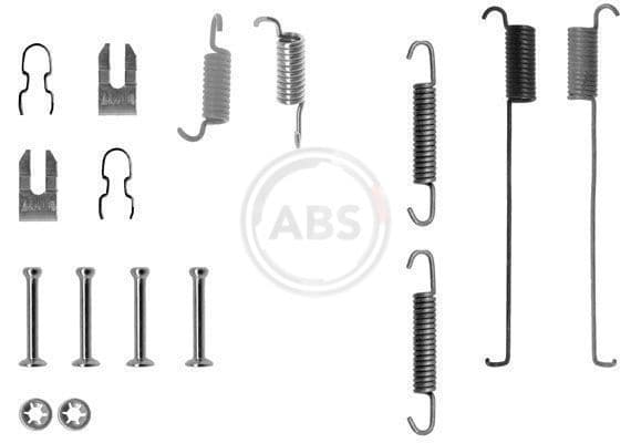 Set accesorii, sabot de frana ABS 0739Q