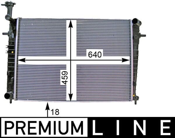 Radiator, racire motor MAHLE BEHR *** PREMIUM LINE *** CR 1333 000P