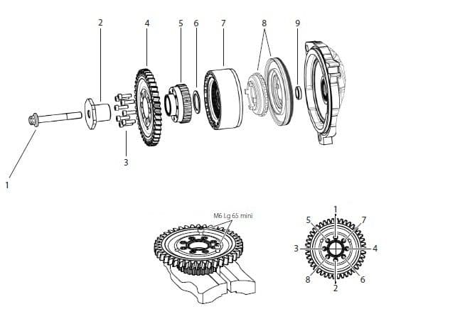 Set ambreiaj KNORR-BREMSE IAM Preferred Part K190990K50