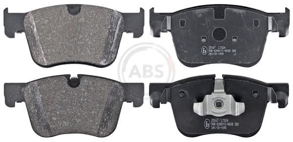 set placute frana,frana disc ABS 35167