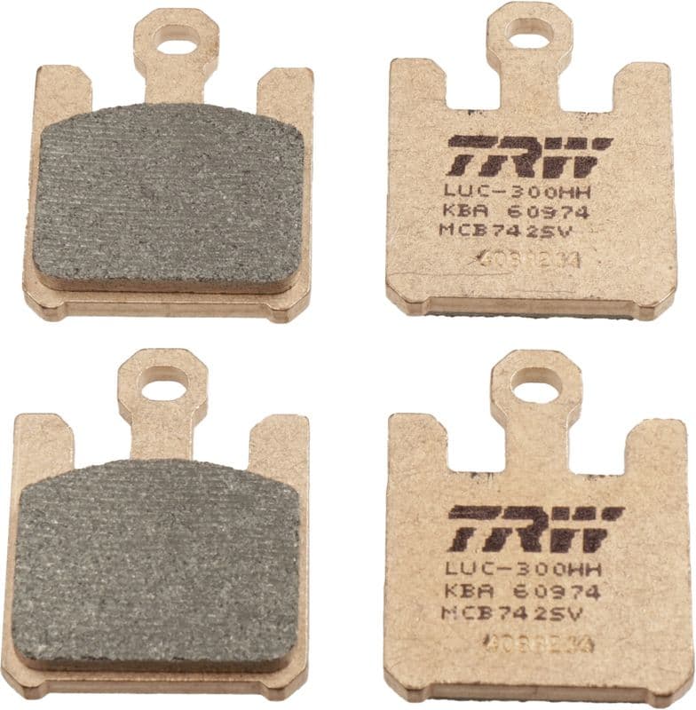 set placute frana,frana disc TRW Sinter Street MCB742SV