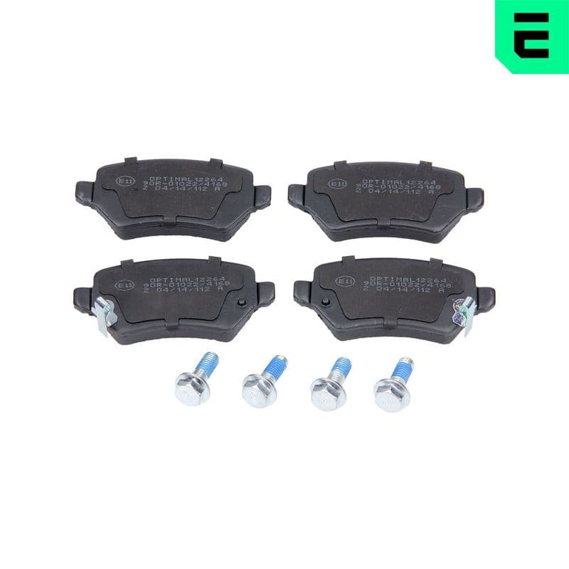 set placute frana,frana disc OPTIMAL BP-12264
