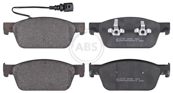 set placute frana,frana disc A.B.S. 37767