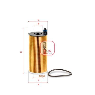 Filtru ulei SOFIMA S 5188 PE