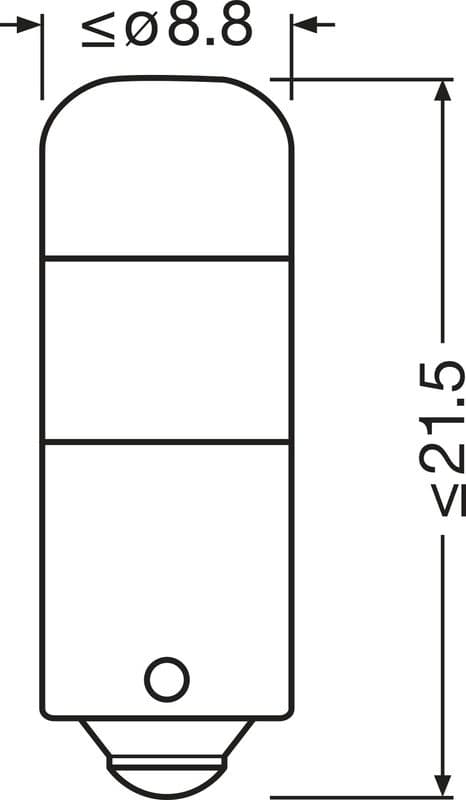 Bec, lumini interioare OSRAM 3893DWP-2BL