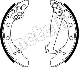 Set saboti frana METELLI 53-0468