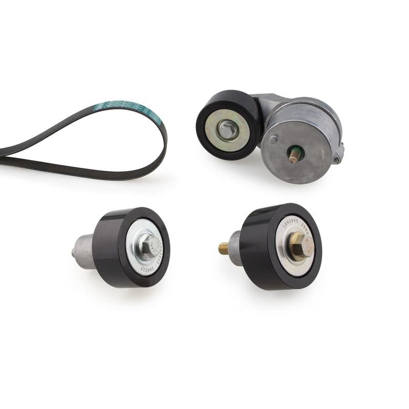 Set curea transmisie cu caneluri GATES FleetRunner™ Micro-V® K018PK1900HD