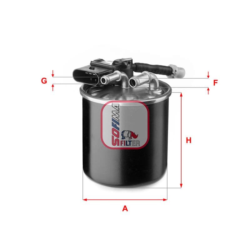 filtru combustibil SOFIMA S 4151 NR