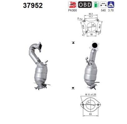 Catalizator AS-PL 37952