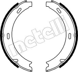 Set saboti frana, frana de mana METELLI 53-0233