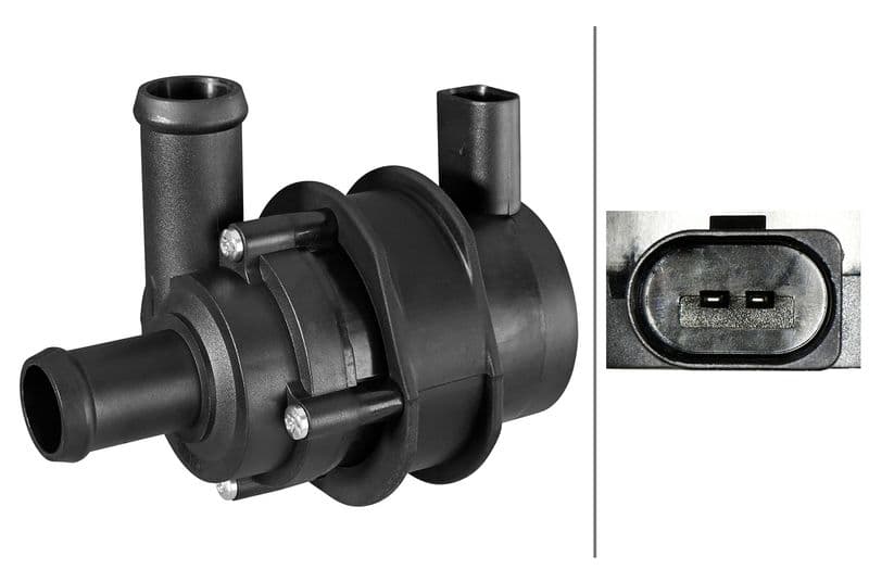Pompă de apă suplimentară (circuitul apei de răcire) HELLA 8TW 358 304-541
