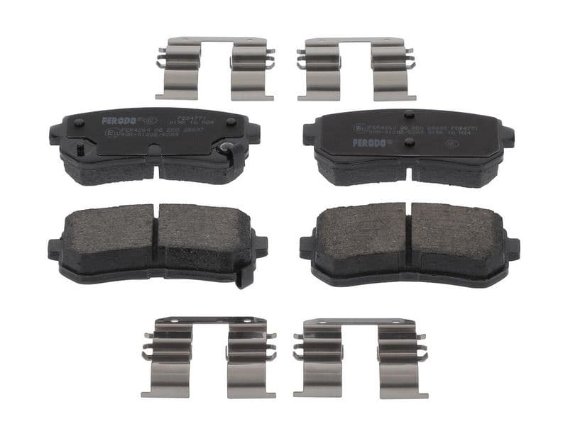 set placute frana,frana disc FERODO PREMIER ECO FRICTION FDB4771