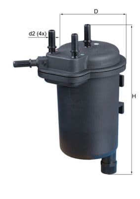 filtru combustibil MAHLE KL 430